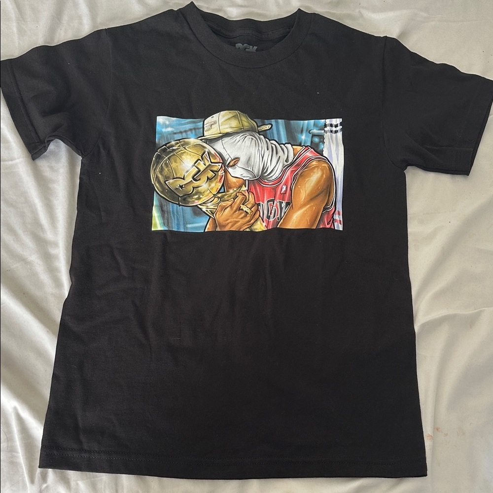 DGK Black Tee with Bold Graphic